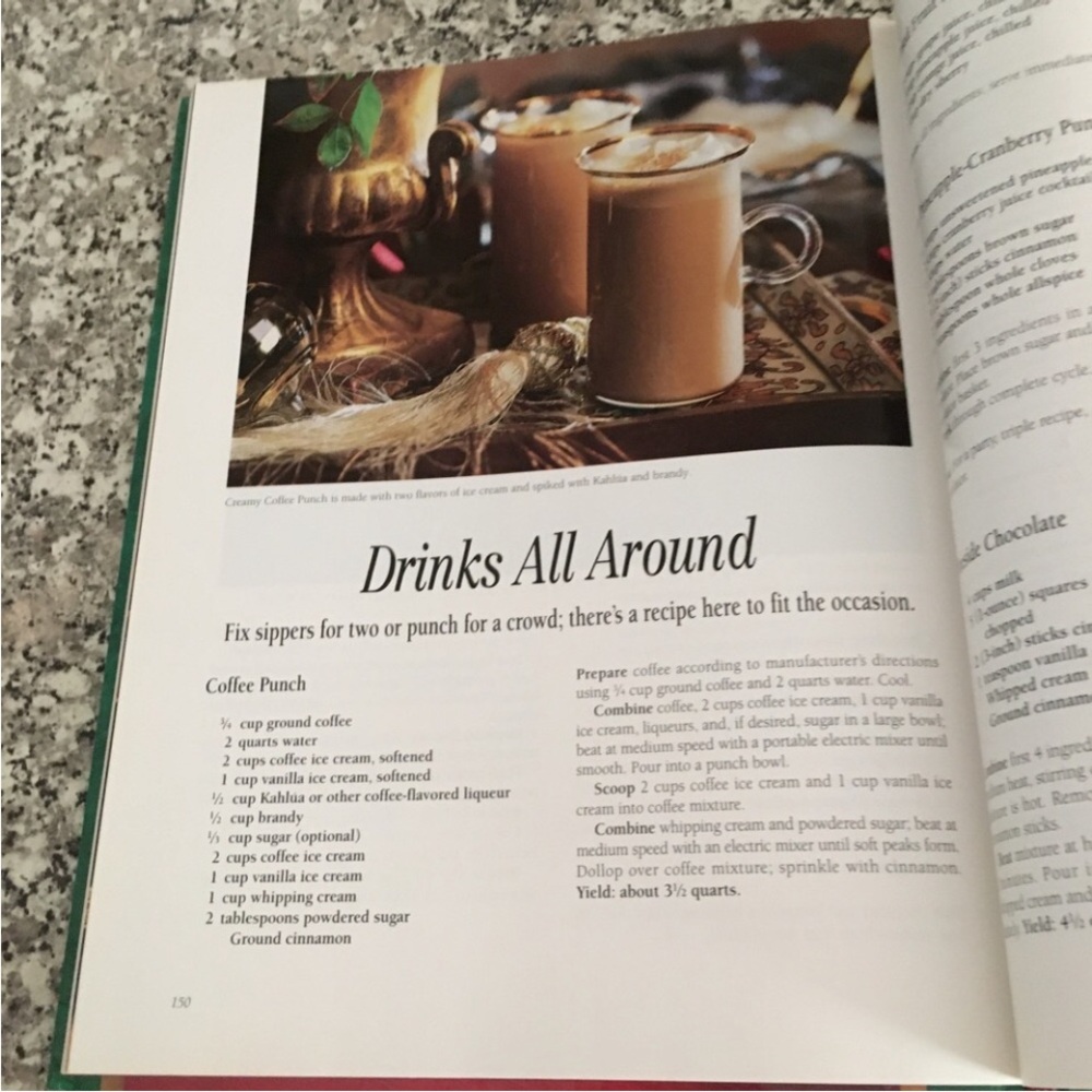 1994 Christmas with Southern Living craft book cookbook hardcover Oxmoor House - Picture 5 of 9